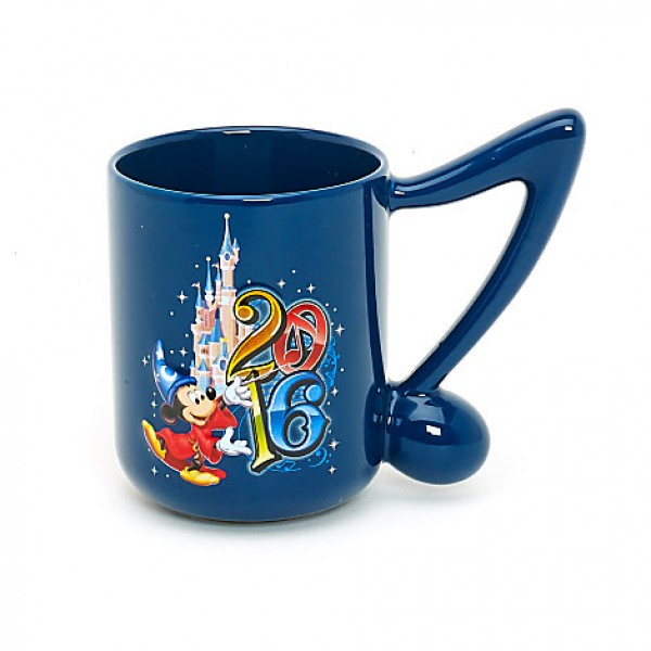 Disneyland Paris 2016 Musical Note Mug